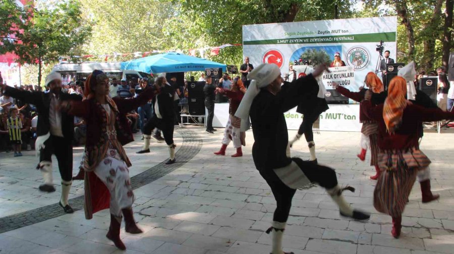 Mut Zeytin Ve Zeytinyağı Festivali Coşkulu Başladı