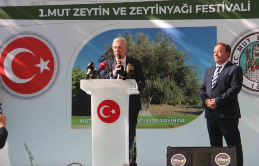 Mut Zeytin Ve Zeytinyağı Festivali Coşkulu Başladı