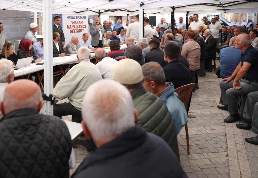 Büyükbürüngüz Mobil Başkan’la Buluştu