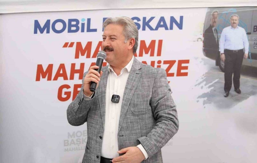 Büyükbürüngüz Mobil Başkan’la Buluştu