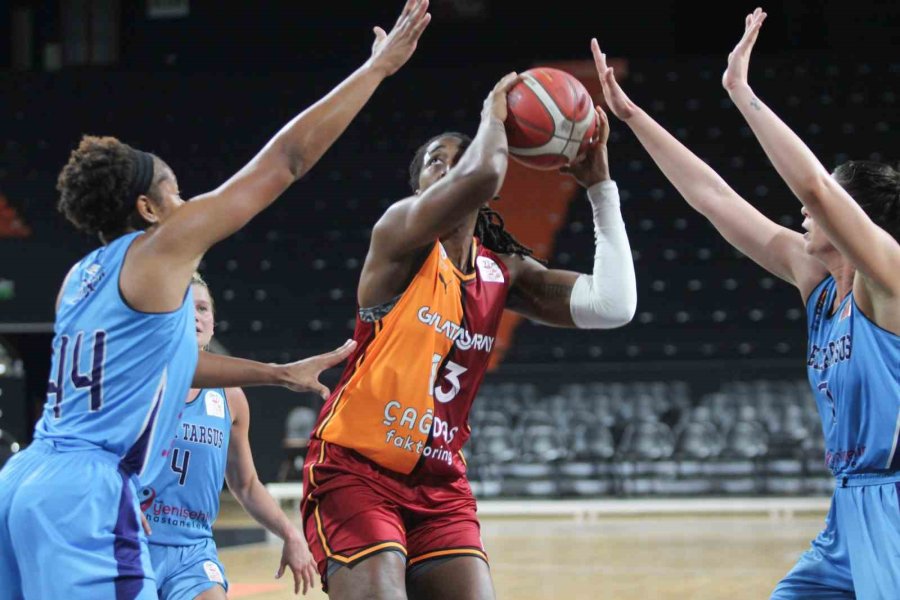 Kadınlar Basketbol Süper Ligi: Tarsus Spor: 57 - Galatasaray: 77