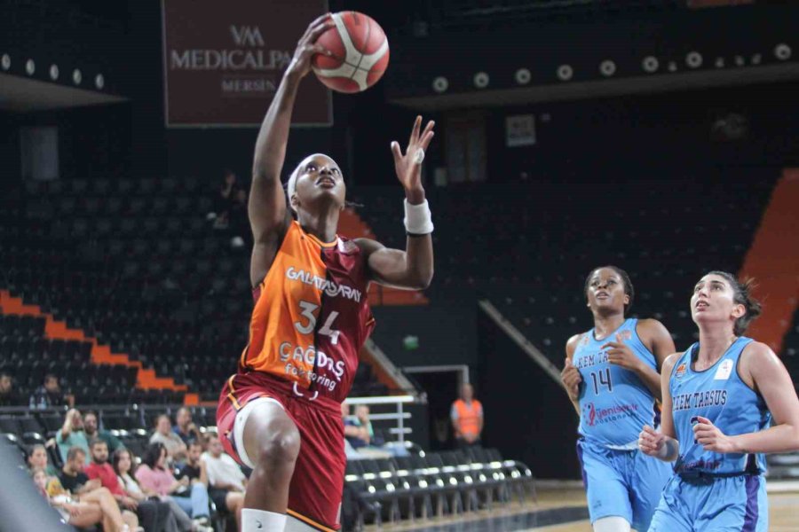 Kadınlar Basketbol Süper Ligi: Tarsus Spor: 57 - Galatasaray: 77