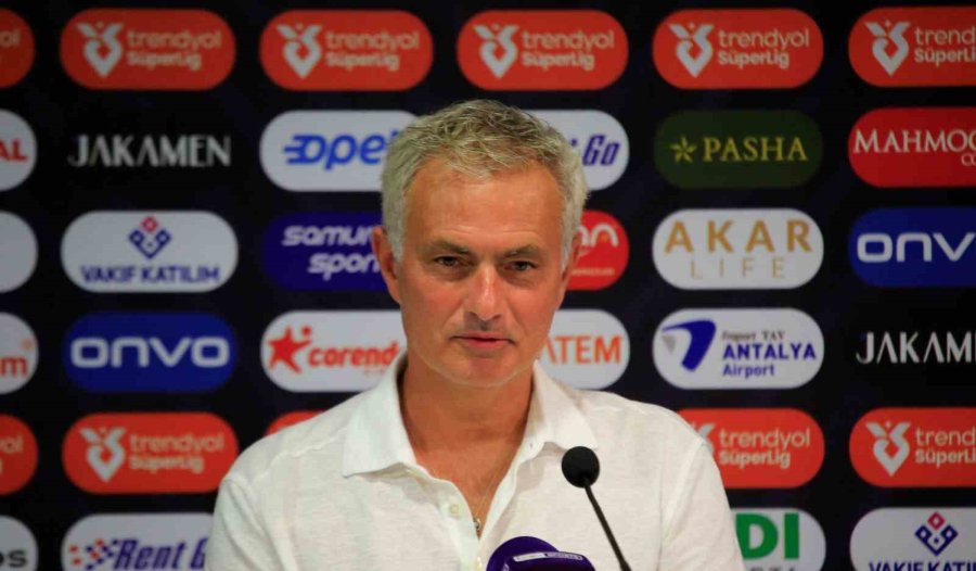 Jose Mourinho: "oyuncuların Benim İstediğim Konsepti Anlaması Önemli"