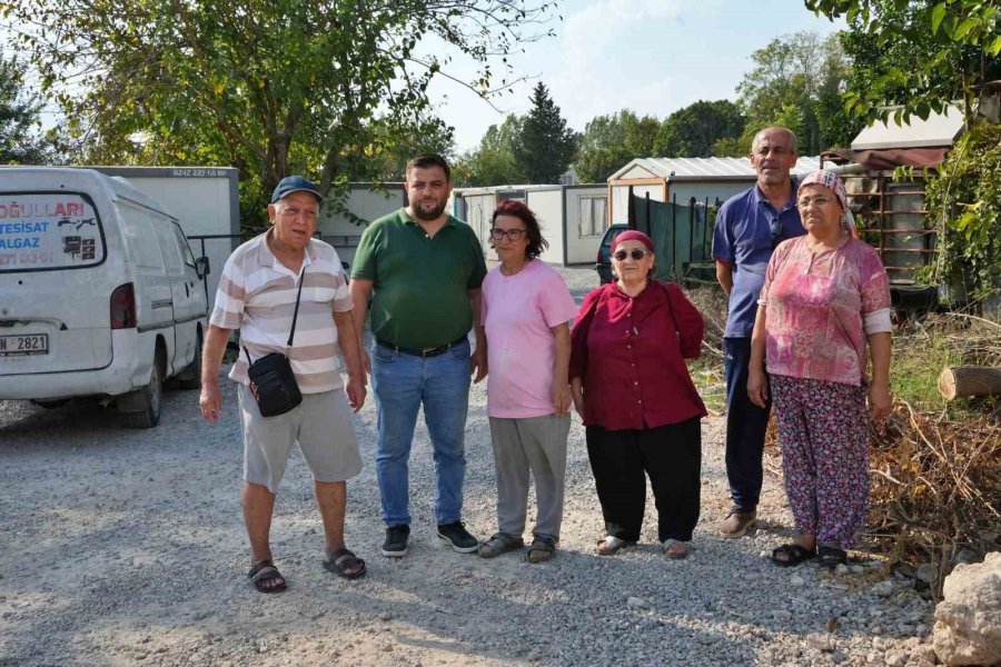 Antalya’da Çok Hisseli Araziye Konulan Konteynerlerdeki Jeneratör Sesleri Mahalleliyi Çileden Çıkardı