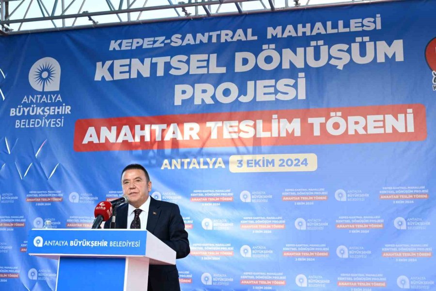 Antalya’da Kentsel Dönüşümde Taşınma Yardımı 10 Bin Tl’ye Çıktı