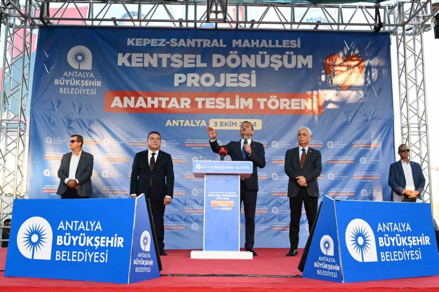 Antalya’da Kentsel Dönüşümde Taşınma Yardımı 10 Bin Tl’ye Çıktı