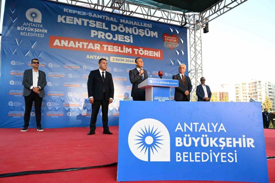 Antalya’da Kentsel Dönüşümde Taşınma Yardımı 10 Bin Tl’ye Çıktı