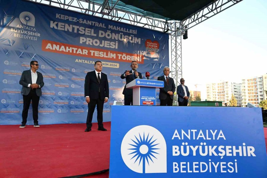 Antalya’da Kentsel Dönüşümde Taşınma Yardımı 10 Bin Tl’ye Çıktı