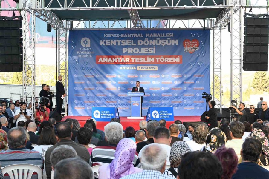 Antalya’da Kentsel Dönüşümde Taşınma Yardımı 10 Bin Tl’ye Çıktı