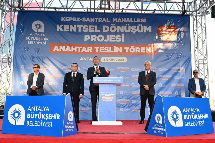 Antalya’da Kentsel Dönüşümde Taşınma Yardımı 10 Bin Tl’ye Çıktı