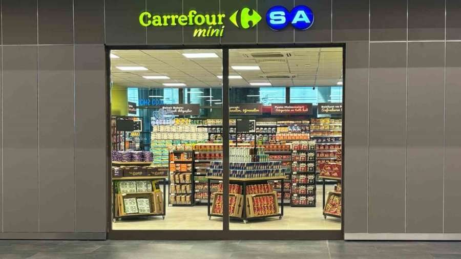 Carrefoursa Yeni Mağazasını Çukurova Uluslararası Havalimanı’nda Açtı