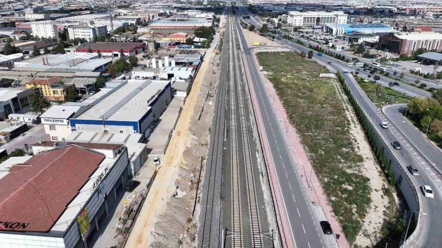 Başkan Altay Banliyö Hattında Çalışmaların Yoğun Şekilde Sürdüğünü Açıkladı