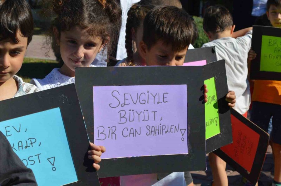 Konyaaltı Belediyesi, Miniklere Hayvan Sevgisi Aşılıyor