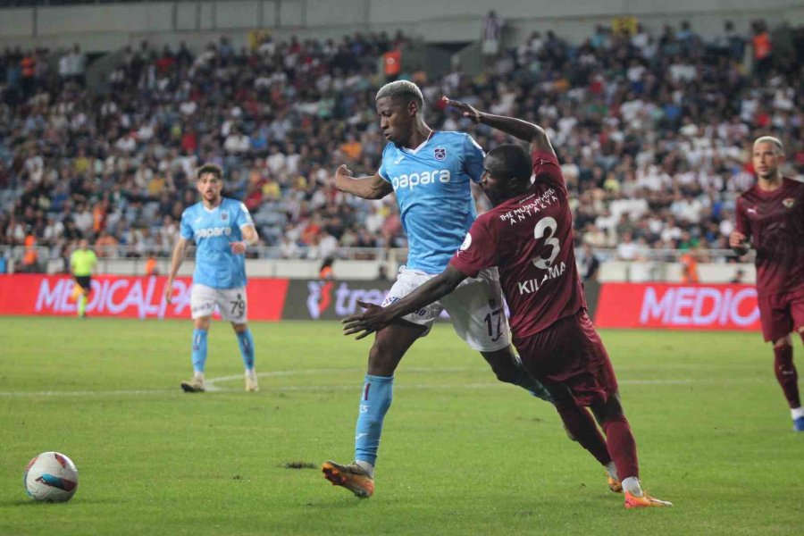 Trendyol Süper Lig: Hatayspor: 1 - Trabzonspor: 1 (maç Sonucu)