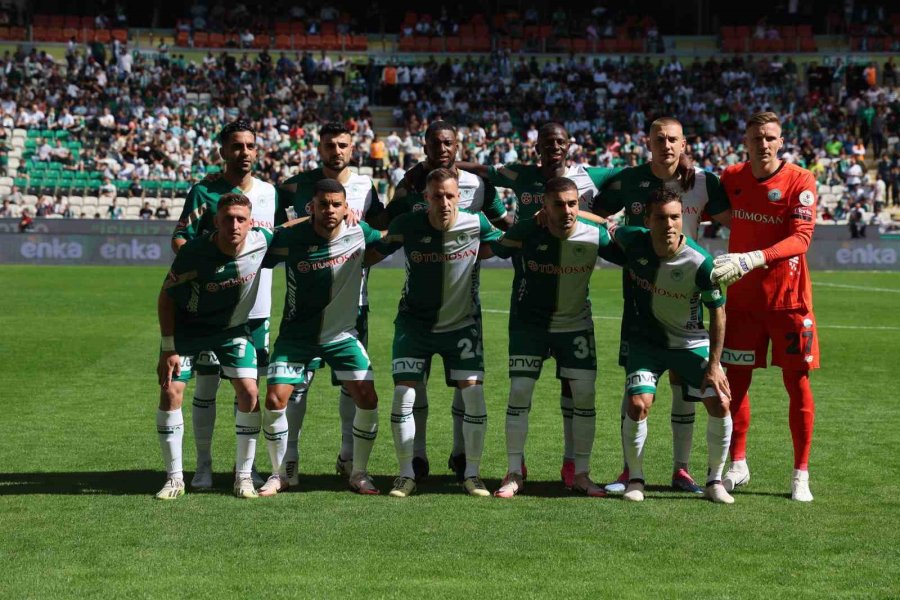 Trendyol Süper Lig: Konyaspor: 0 - Eyüpspor: 0 (ilk Yarı )