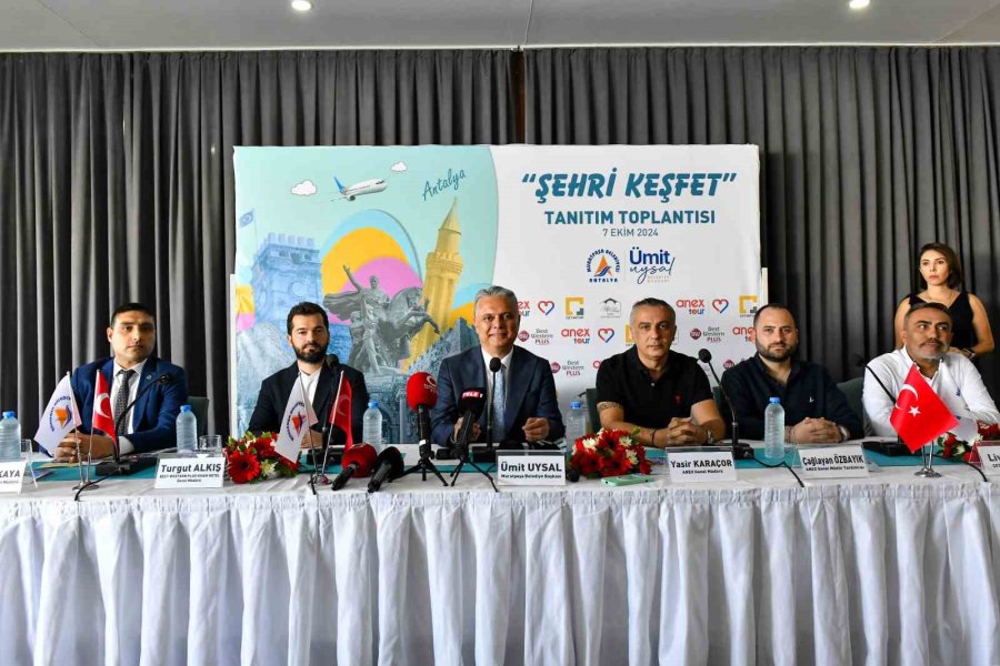 Antalya’dan "şehrini Keşfet" Projesiyle Turizmi 12 Aya Yayma Hamlesi