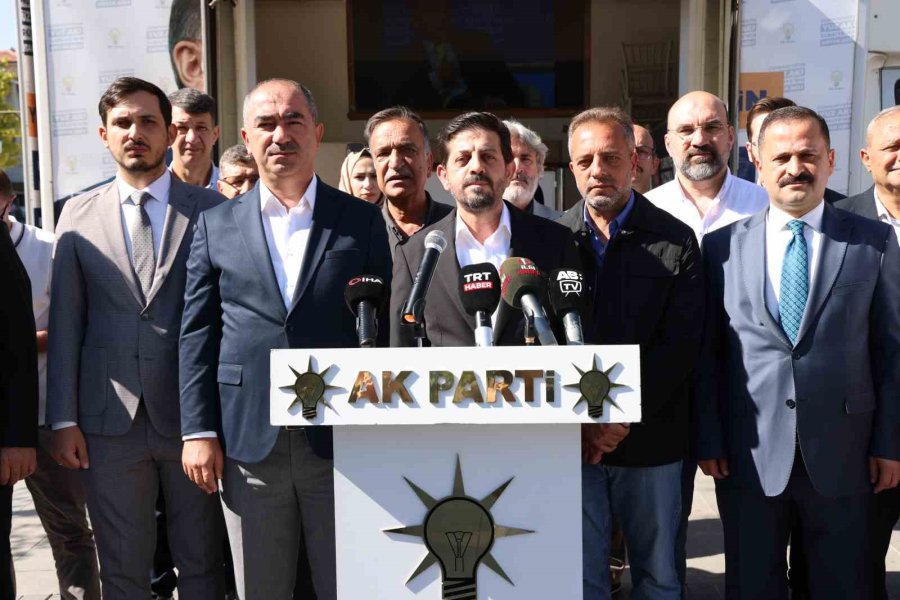 İsrail’in Filistin’e Düzenlendiği Soykırımın 1. Yılında Ak Parti Konya İl Başkanlığından Tepki