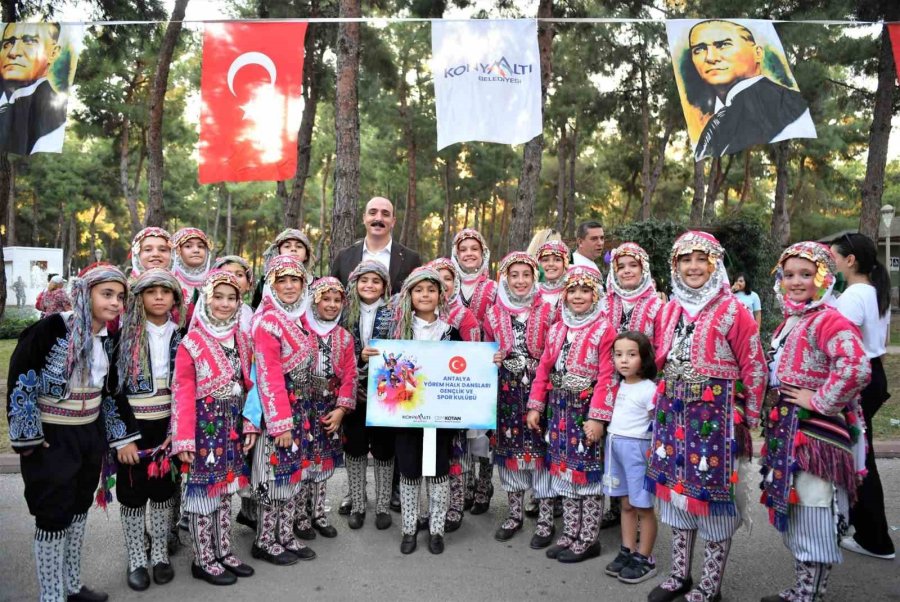 Halk Danslarının Kalbi Konyaaltı’nda Attı