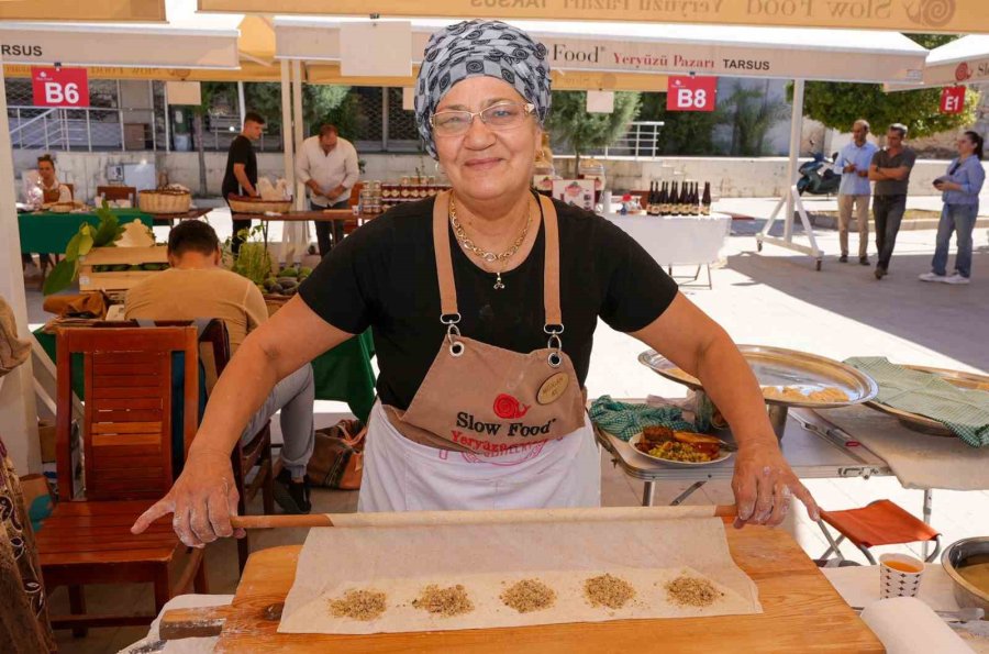 Tarsus’ta ’slow Food Yeryüzü Pazarı’ Yeni Sezona ’merhaba’ Dedi