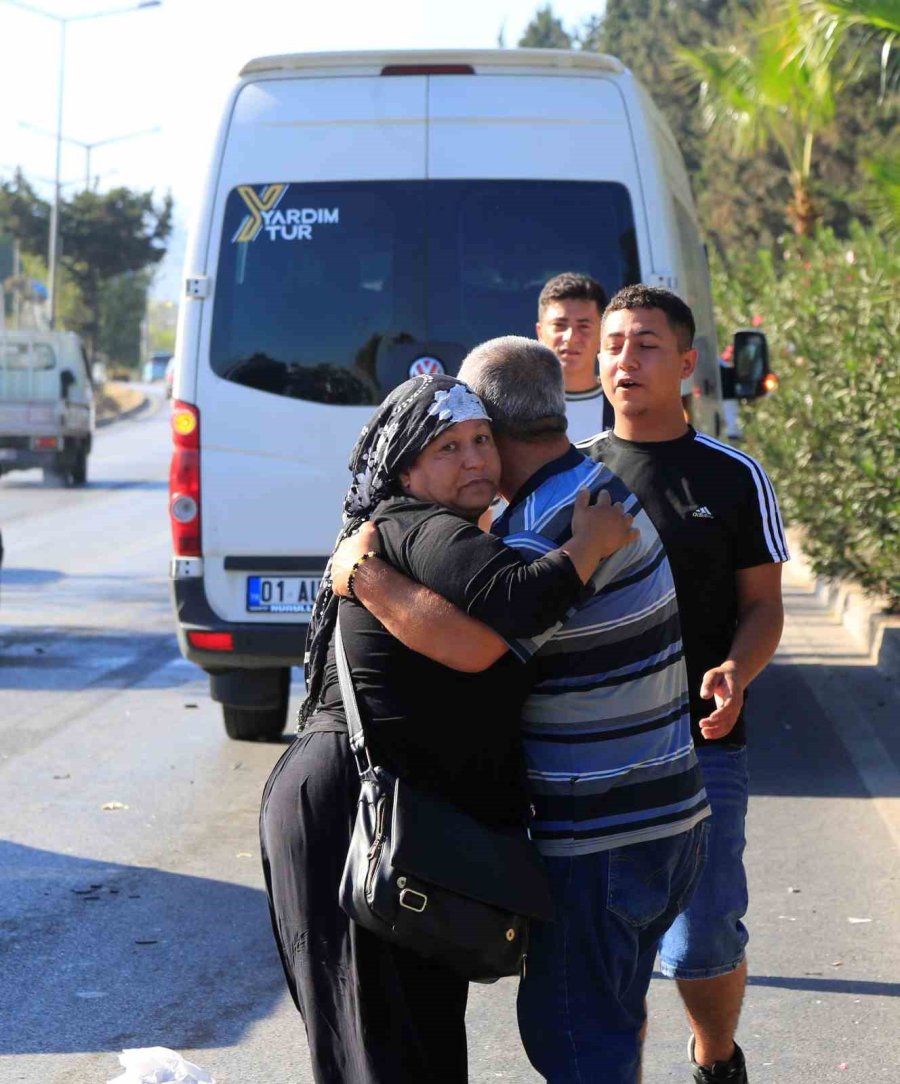 Antalya’da Feci Kaza: Takla Atıp Tel Bariyerleri Aşarak Karşı Yöne Geçen Aracın, İki Araca Çarpması Sonucu 2 Kişi Yaralandı