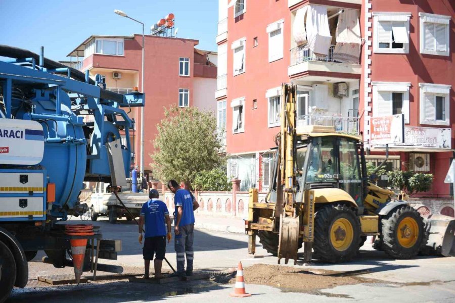 Kepez’de Su Baskınlarına Karşı Etkin Mücadele