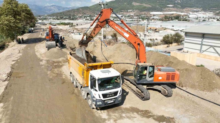 Anamur Alaköprü Sulama İnşaatının Yüzde 92’si Tamamlandı