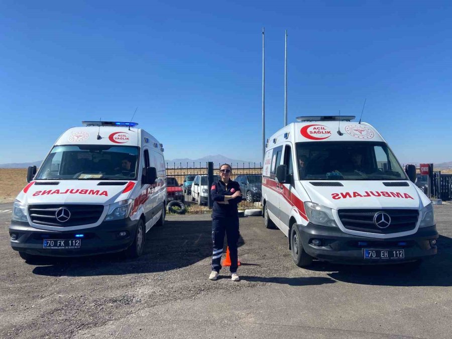 Karaman’da Acil Tıp Teknisyenleri İle Paramedik Personel De Ambulans Kullanabilecek