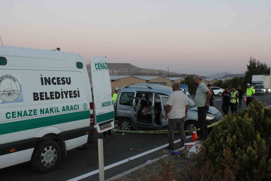 Durakta Bekleyen Öğretmenleri Alan Araca Kamyon Çarptı: 1 Ölü, 5 Yaralı