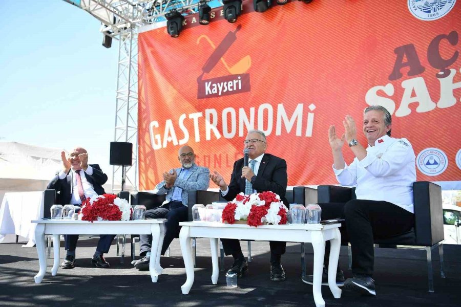 Kayseri Gastronomi Günleri’ne Vatandaşlardan "mükemmel" Yorumu