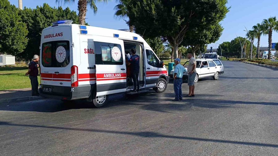 Manavgat’ta Trafik Kazası: 1 Yaralı