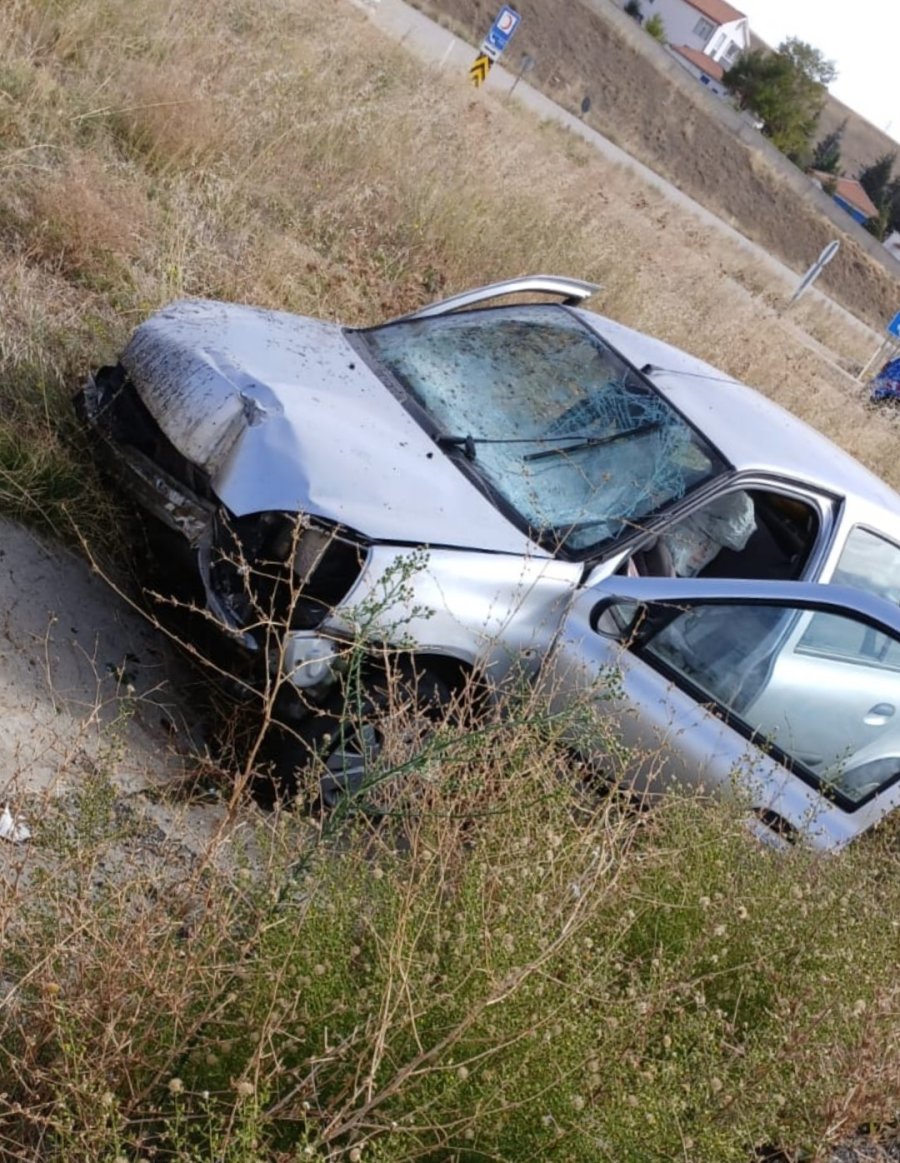 Konya’da Trafik Kazası: 2 Yaralı