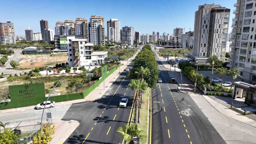 Mersin’de Yollar Yenileniyor