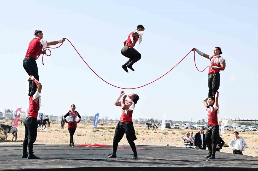 Manavgat’ta Rahvan At Yarışları Coşkusu Yaşandı