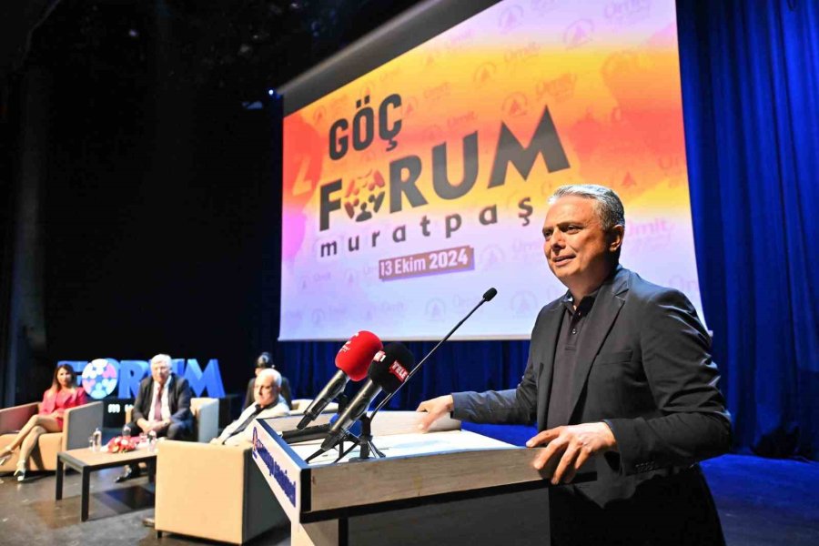 Forum Muratpaşa’da Göç Sonuç Bildirgesi Açıklandı