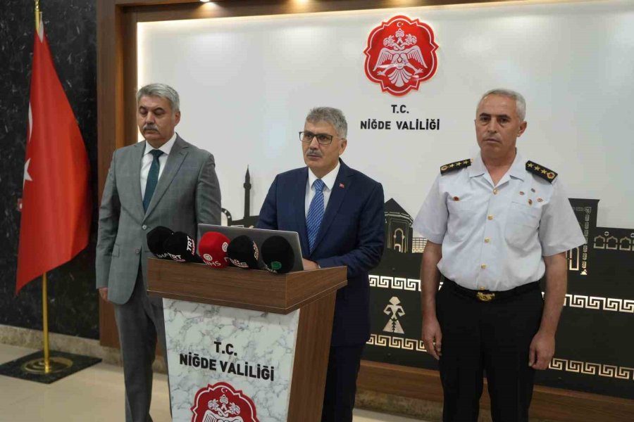 Niğde’de İl Güvenlik Ve Asayiş Toplantısı Yapıldı