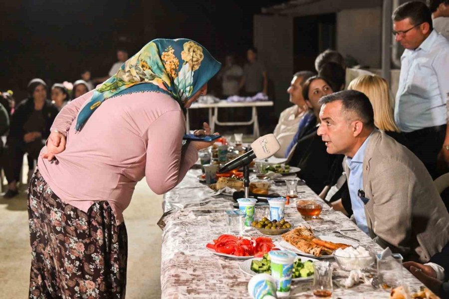 Manavgat Belediye Başkanı, Vatandaşların Taleplerini Yerinde Dinledi