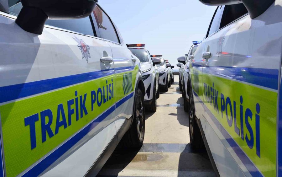 Mersin’de Emniyet Ve Jandarma Teşkilatına 238 Yeni Araç