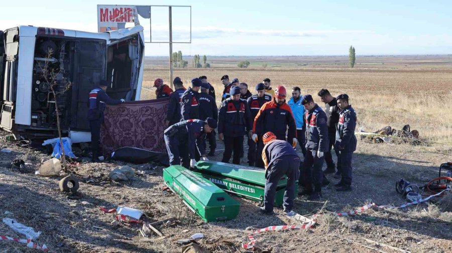 Aksaray’da Feci Otobüs Kazası: 6 Ölü, 29 Yaralı