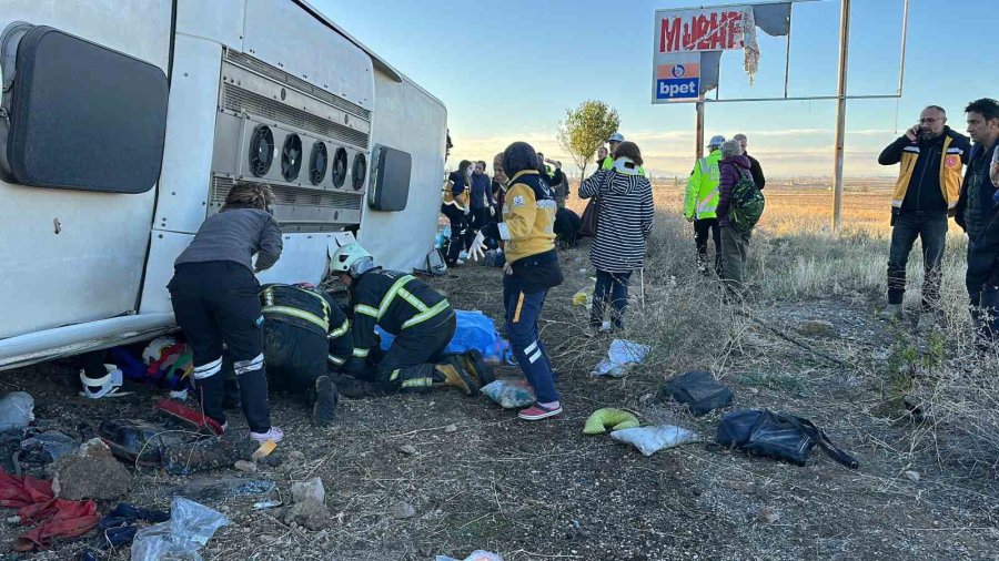 Aksaray’da Feci Otobüs Kazası: 6 Ölü, 29 Yaralı