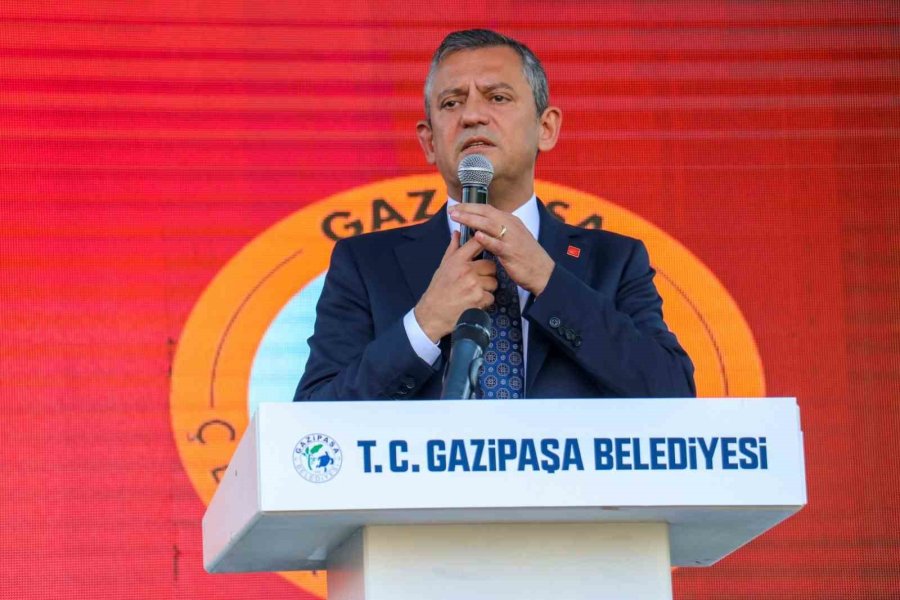 Chp Genel Başkanı Özel: "iktidar Olma Sözü Veriyoruz"