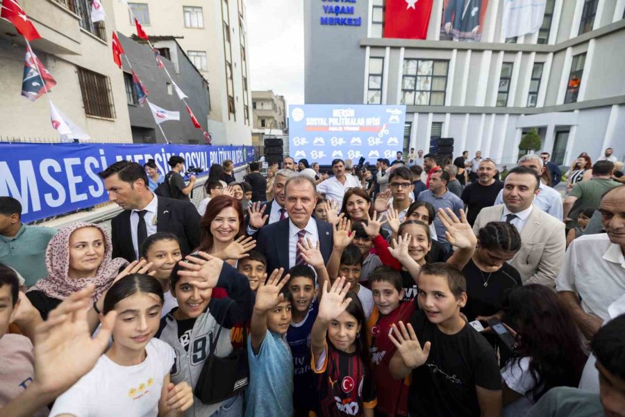 Mersin Sosyal Politikalar Ofisi Açıldı