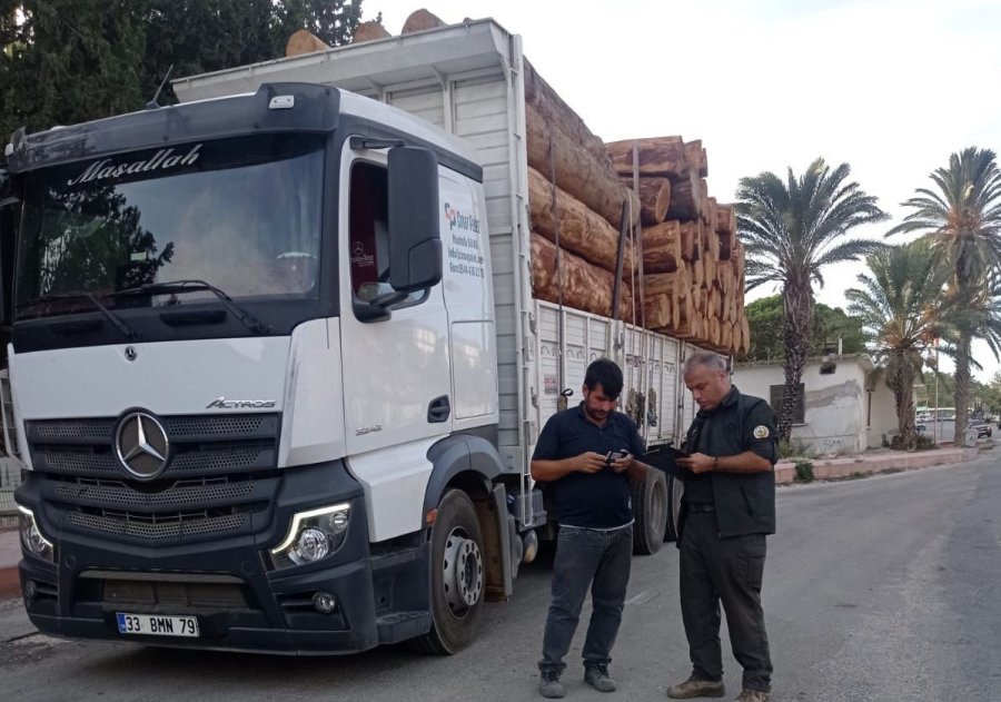 Mersin’de Orman Suçlarına Karşı Denetimler Sürüyor