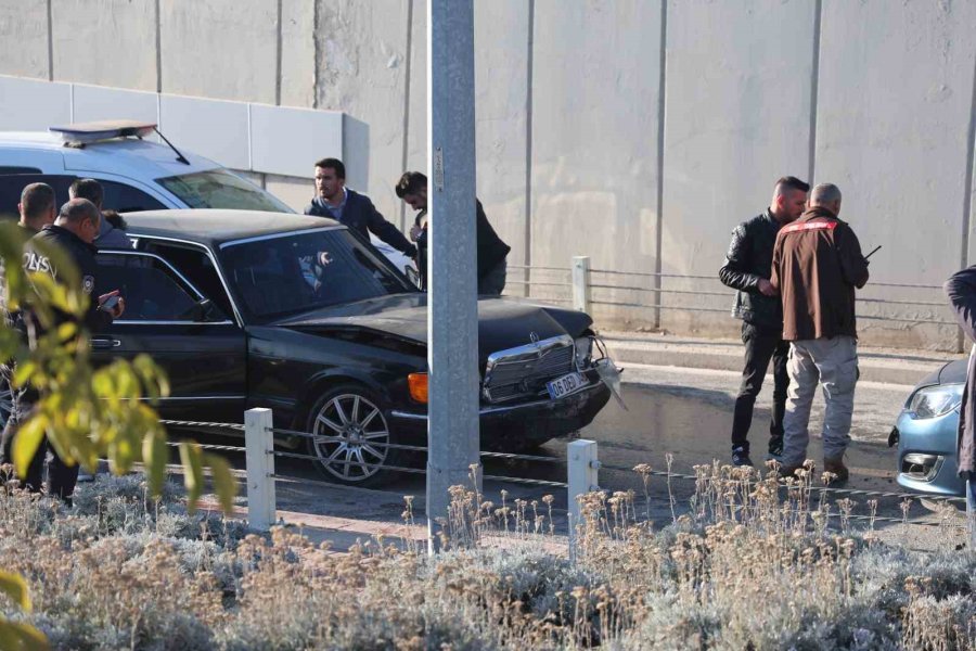 Polisi Fark Edince Kaçan Şüpheli, Kaza Yapınca Yakalandı