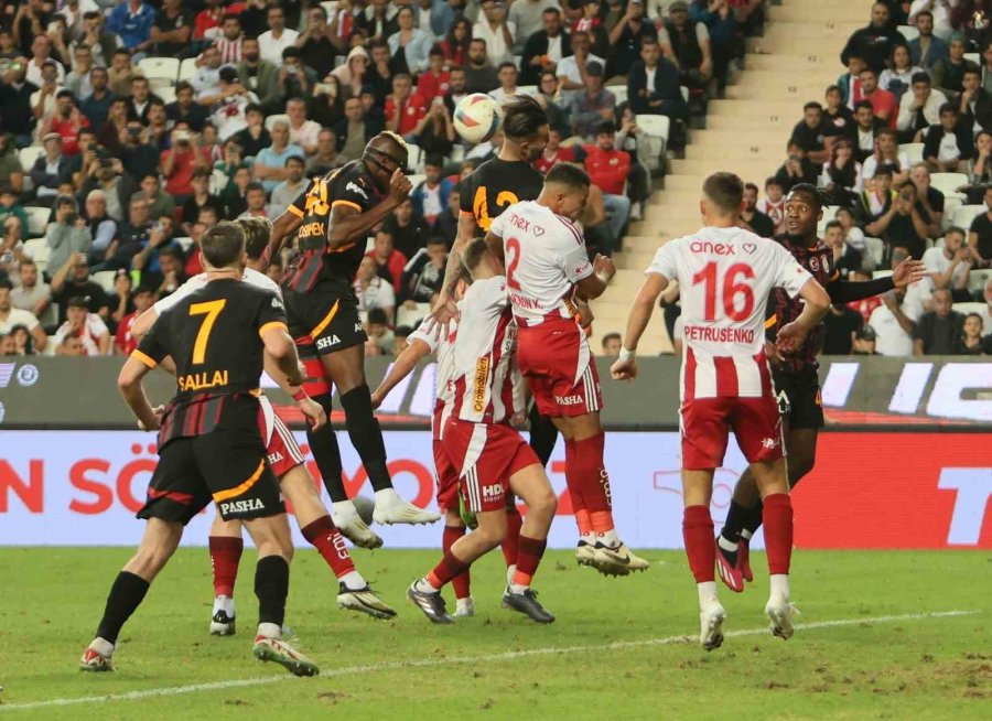 Trendyol Süper Lig: Antalyaspor: 0 - Galatasaray: 3 (maç Sonucu)