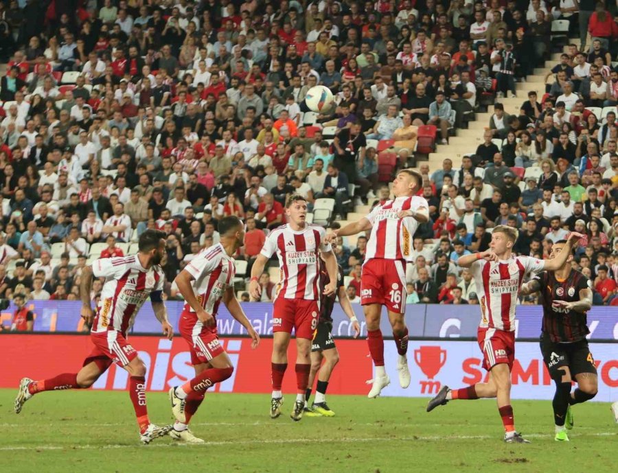 Trendyol Süper Lig: Antalyaspor: 0 - Galatasaray: 3 (maç Sonucu)