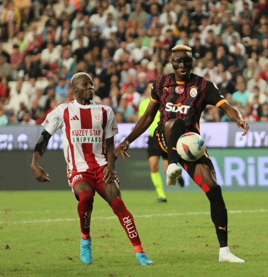 Trendyol Süper Lig: Antalyaspor: 0 - Galatasaray: 3 (maç Sonucu)