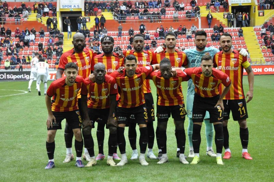 Trendyol Süper Lig: Kayserispor: 1 - Gaziantep Fk: 2 (ilk Yarı)