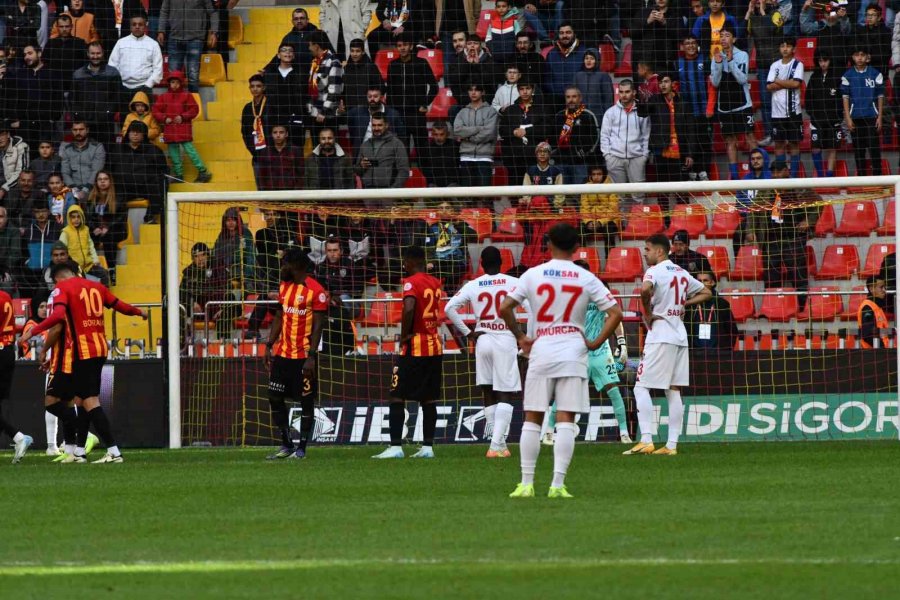 Trendyol Süper Lig: Kayserispor: 2 - Gaziantep Fk: 2 (maç Sonucu)