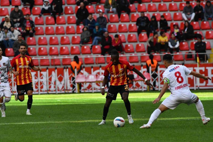 Trendyol Süper Lig: Kayserispor: 2 - Gaziantep Fk: 2 (maç Sonucu)