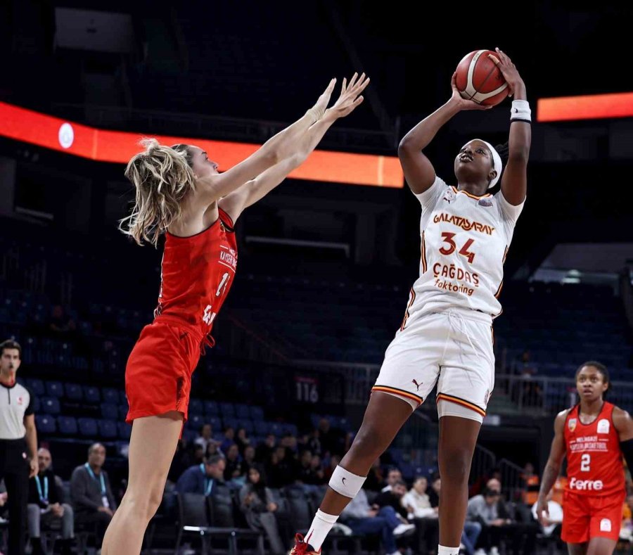 Tkbl: Galatasaray: 81 - Melikgazi Kayseri Basketbol: 58